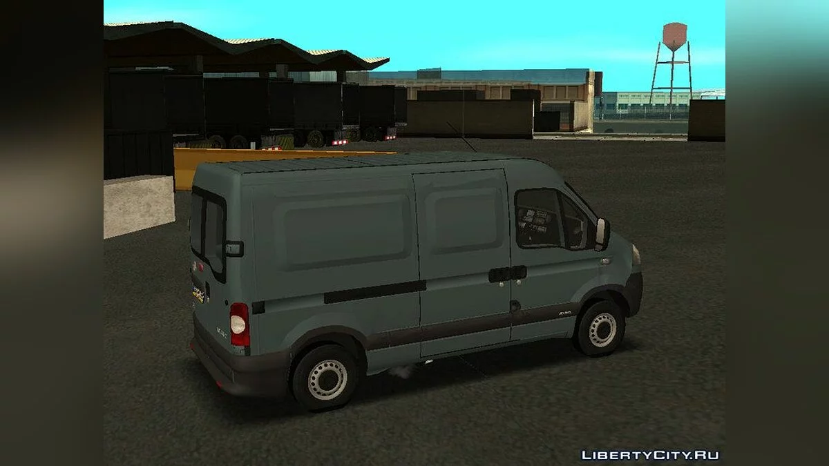 Микроавтобус Opel Movano v2 / GTA San Andreas