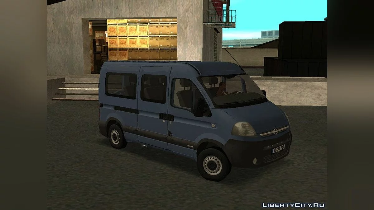 Микроавтобус Opel Movano / GTA San Andreas