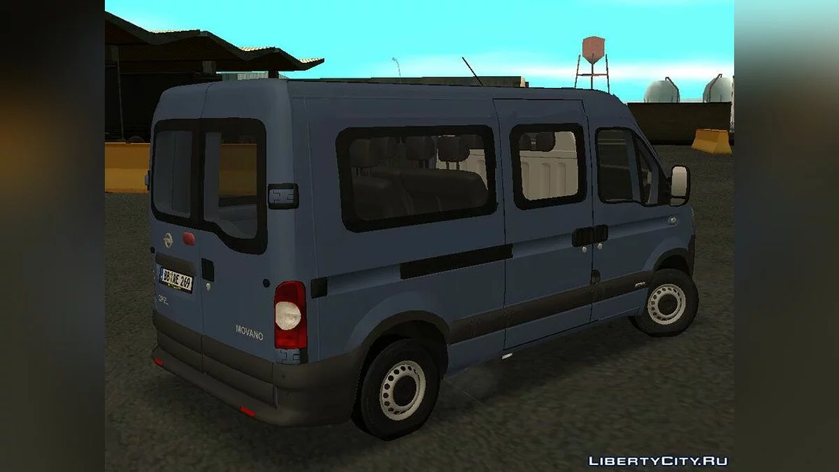 Микроавтобус Opel Movano / GTA San Andreas