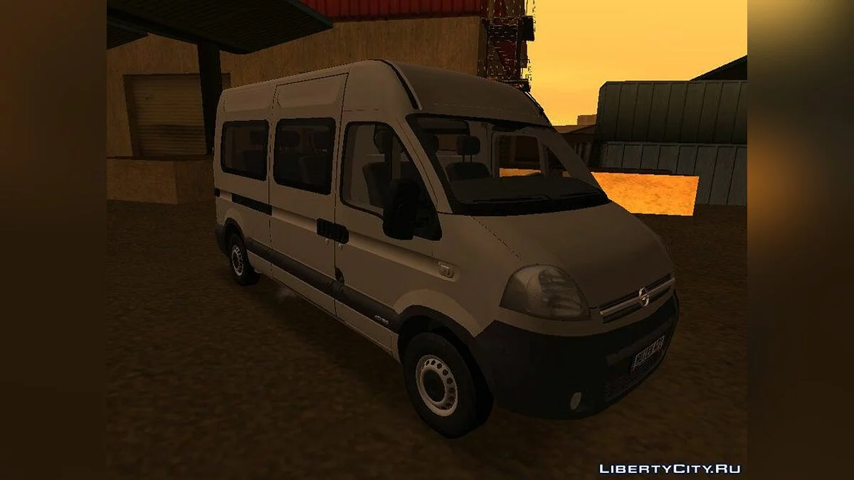 Opel Movano v2 / GTA San Andreas
