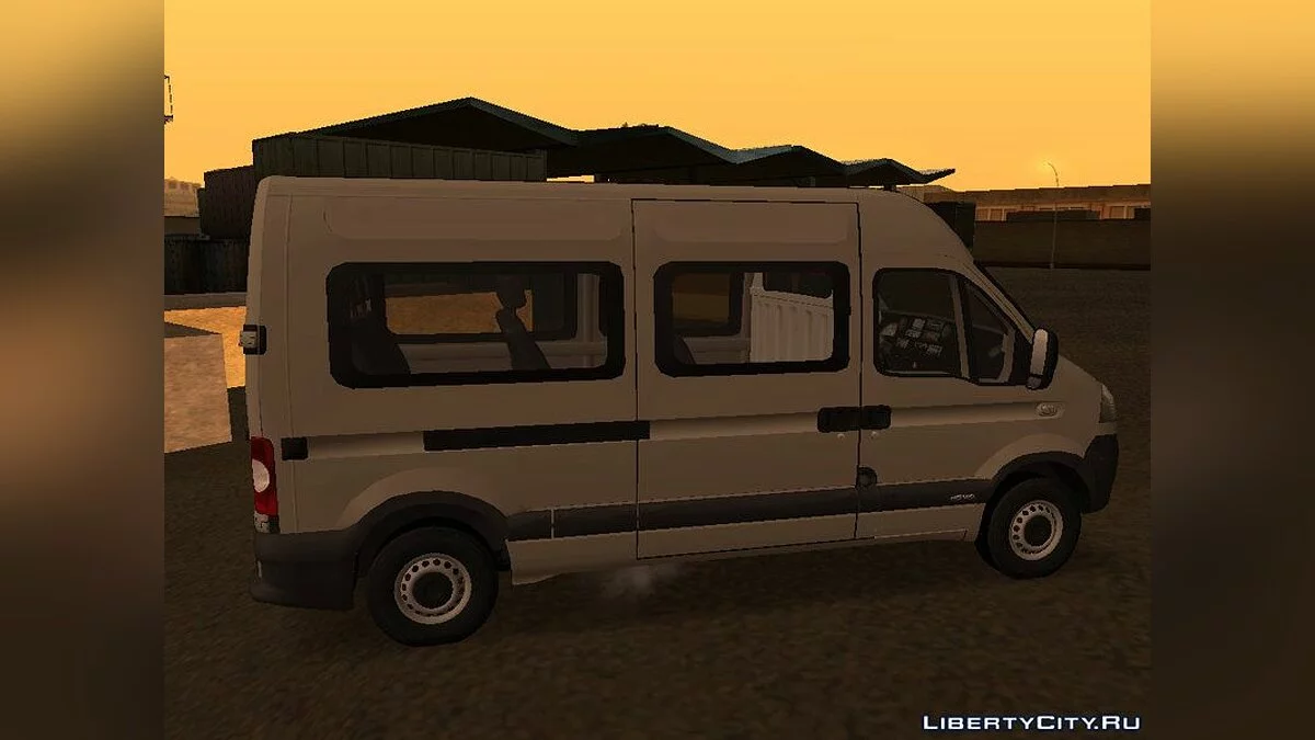 Opel Movano v2 / GTA San Andreas