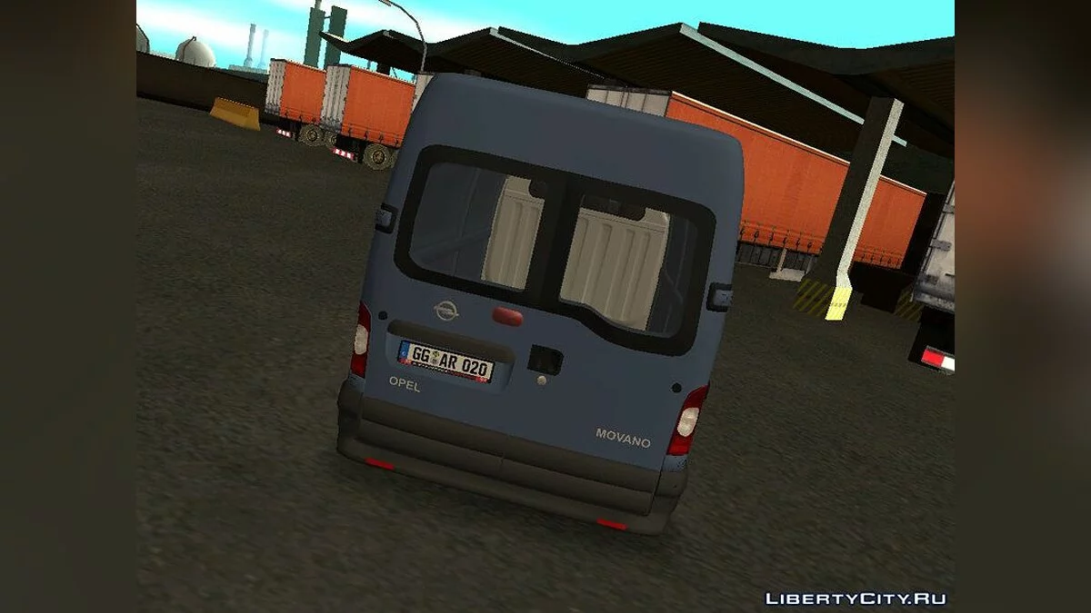 Opel Movano / GTA San Andreas