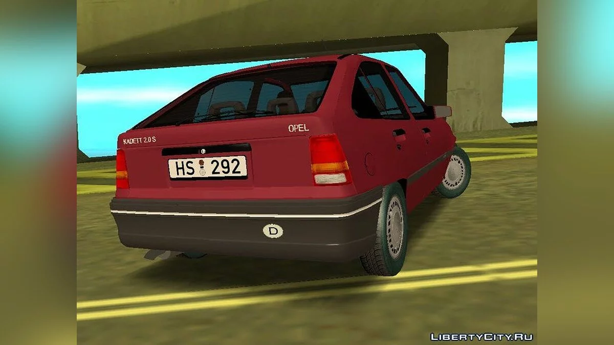 Opel Kadett E / GTA San Andreas