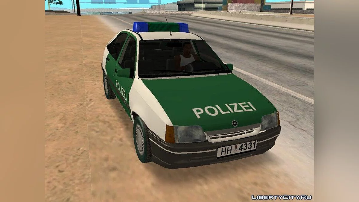 Opel Kadett E Polizei / GTA San Andreas