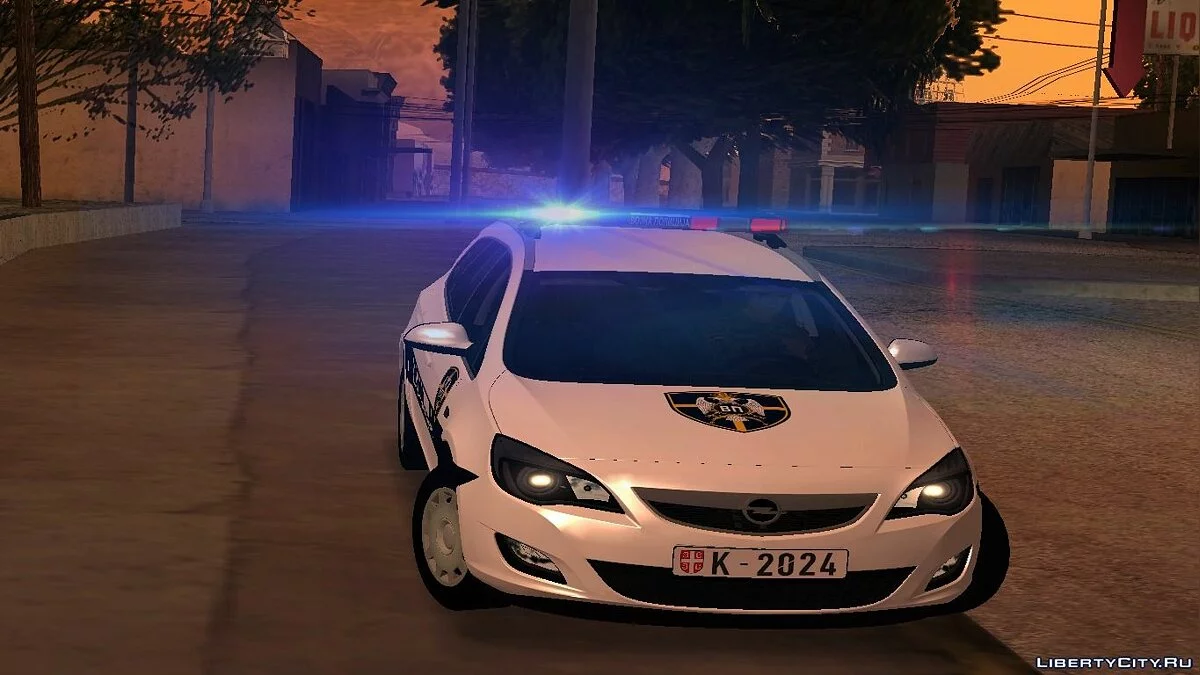 Opel Astra J Kombi Vojna Policija / GTA San Andreas