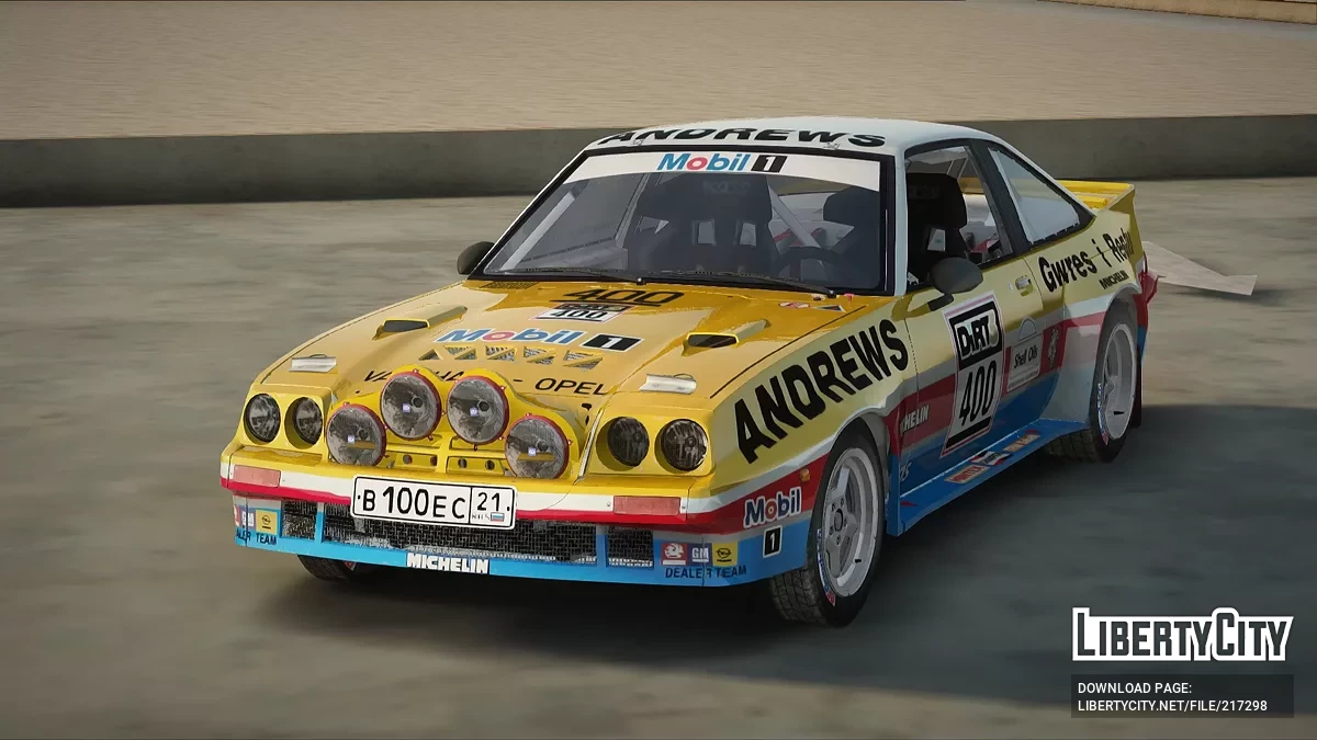Opel Manta 400 / GTA San Andreas