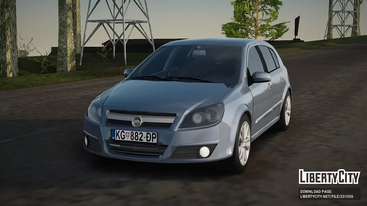Opel Astra H / GTA San Andreas