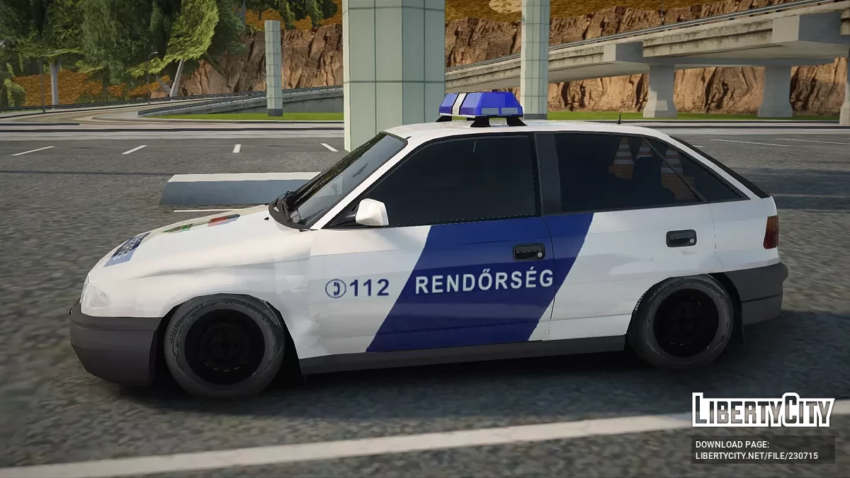 Opel F Astra Classic Rendőrség Hungarian Police / GTA San Andreas