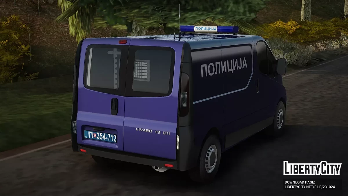 Opel Vivaro Policija / GTA San Andreas