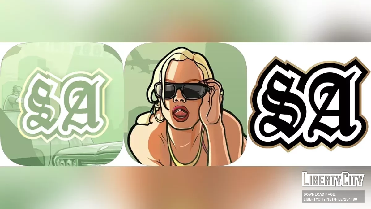 Новые значки ярлыков [SA] / GTA San Andreas