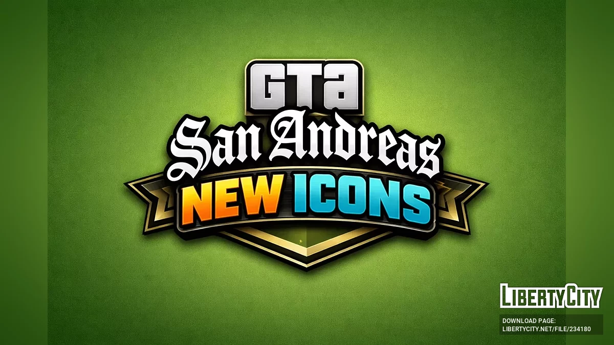 Новые значки ярлыков [SA] / GTA San Andreas