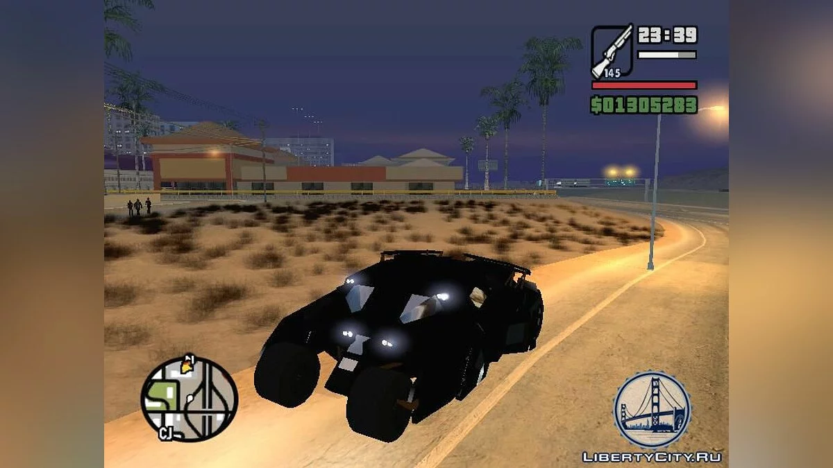 Batman Tumbler / GTA San Andreas