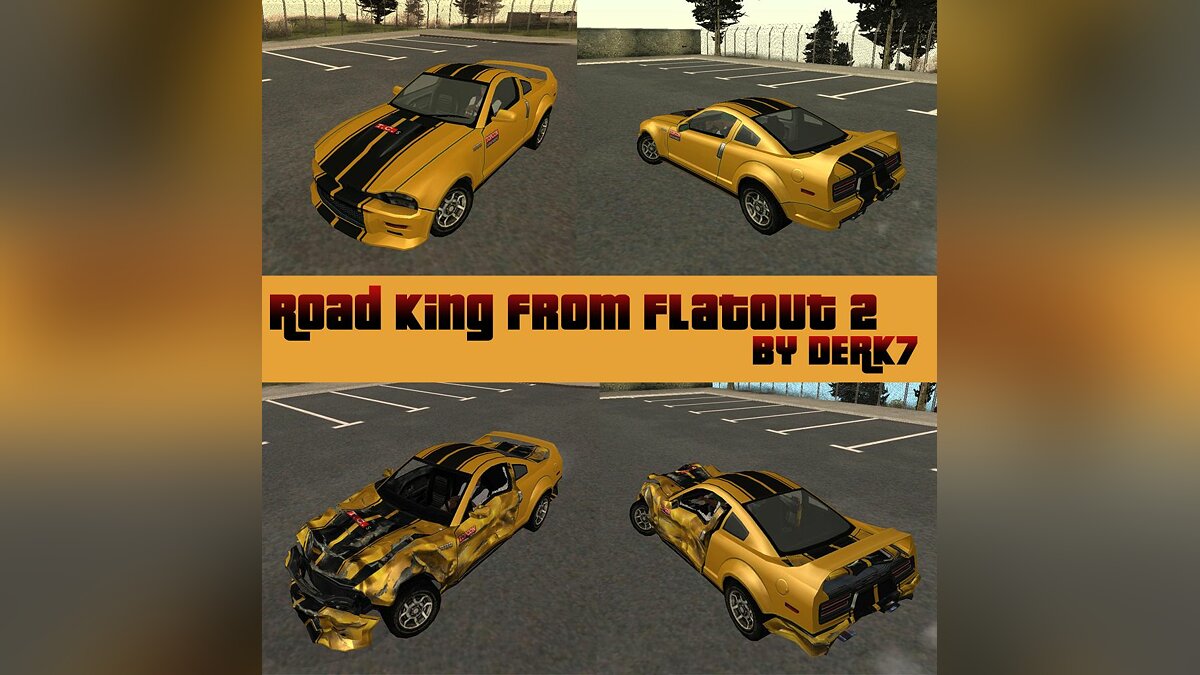 Скачать Road King from FlatOut 2 для GTA San Andreas