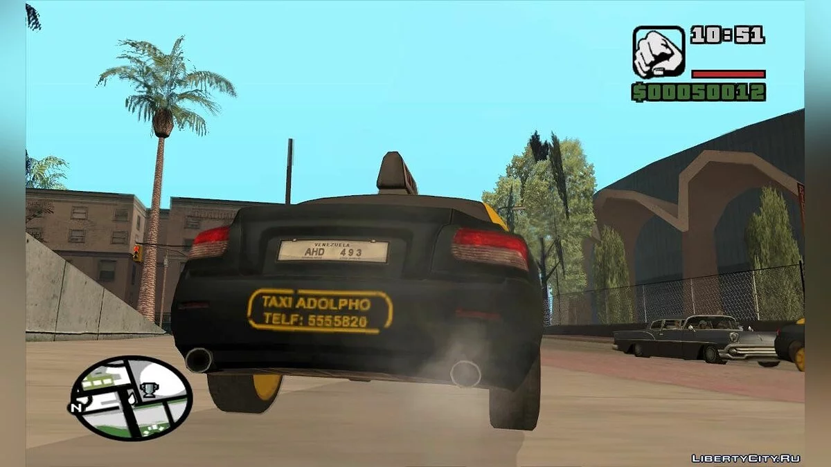 Такси из игры Mercenaries 2 / GTA San Andreas