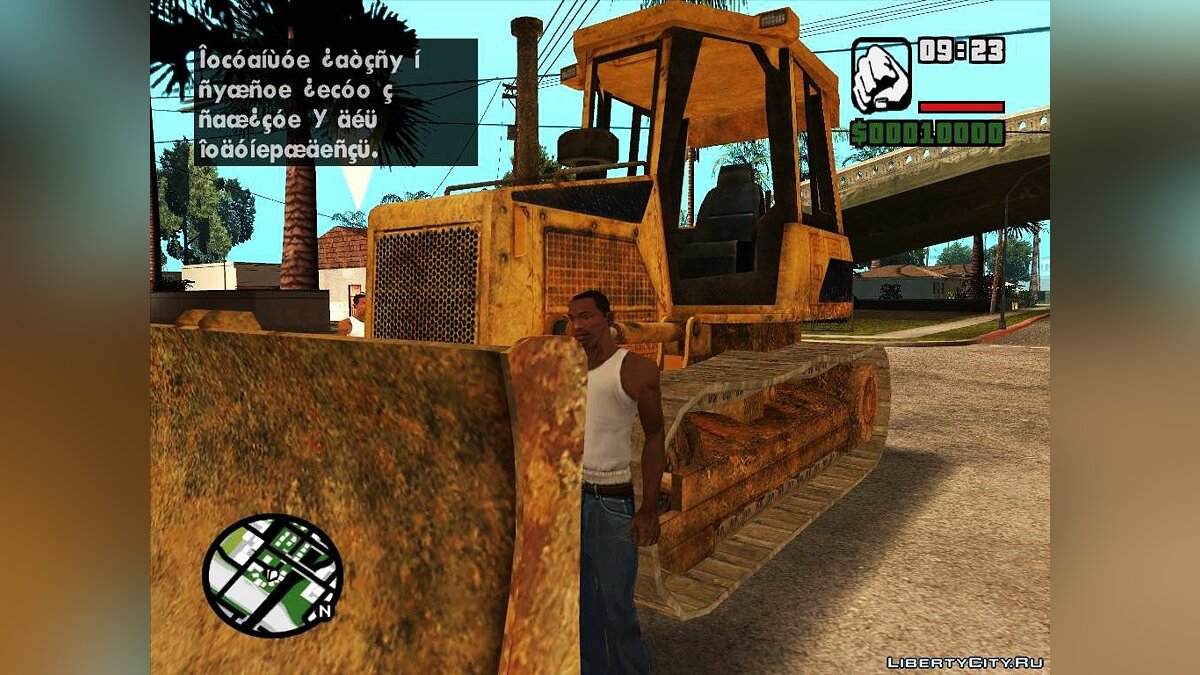 Скачать Бульдозер из COD 4 MW для GTA San Andreas