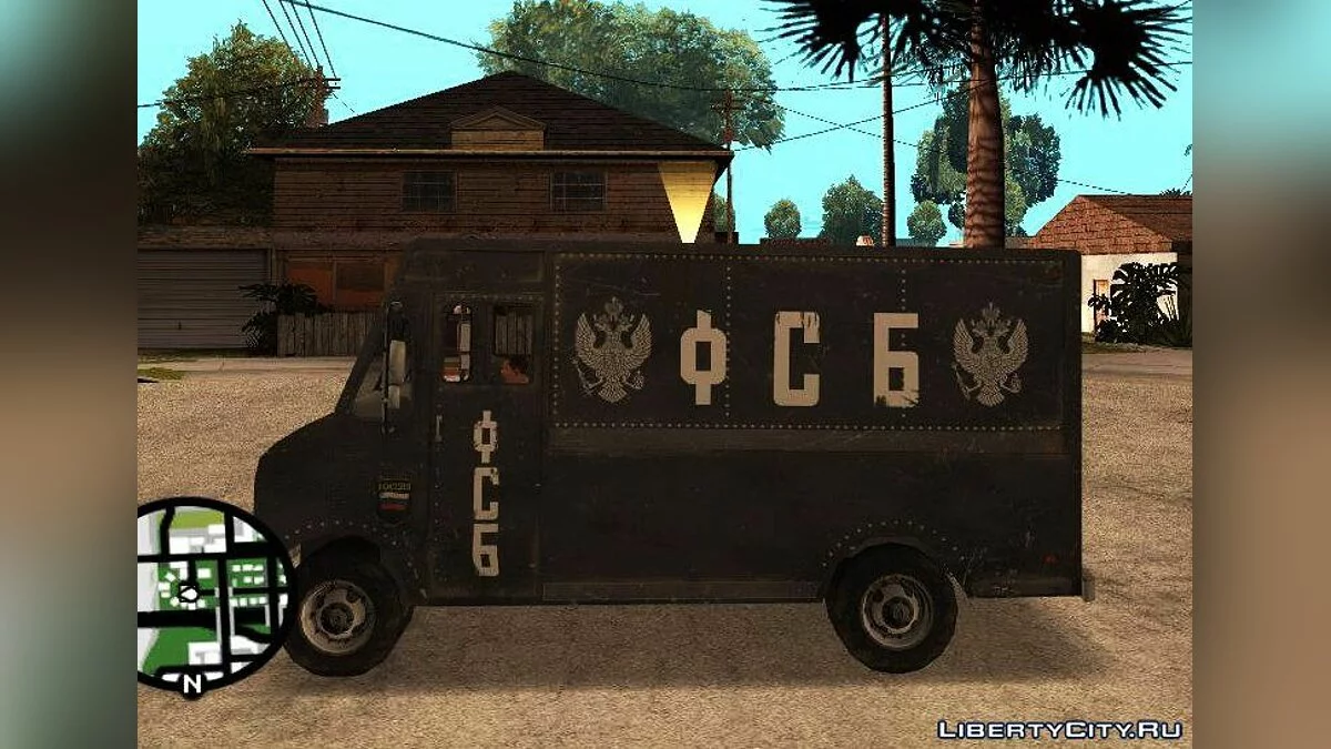 Фургон ФСБ из COD MW 2 / GTA San Andreas
