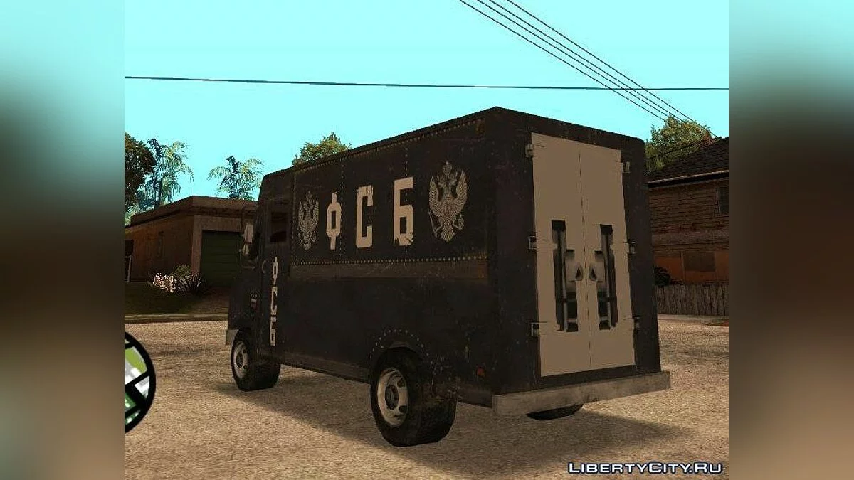 Фургон ФСБ из COD MW 2 / GTA San Andreas