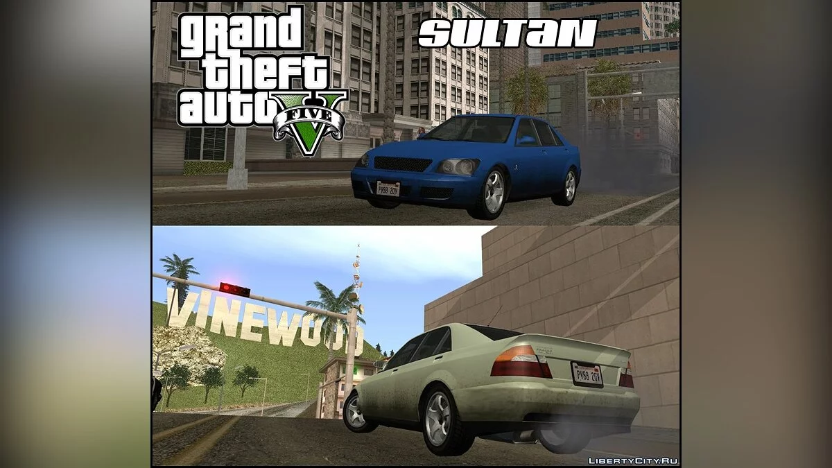 GTA V Sultan / GTA San Andreas