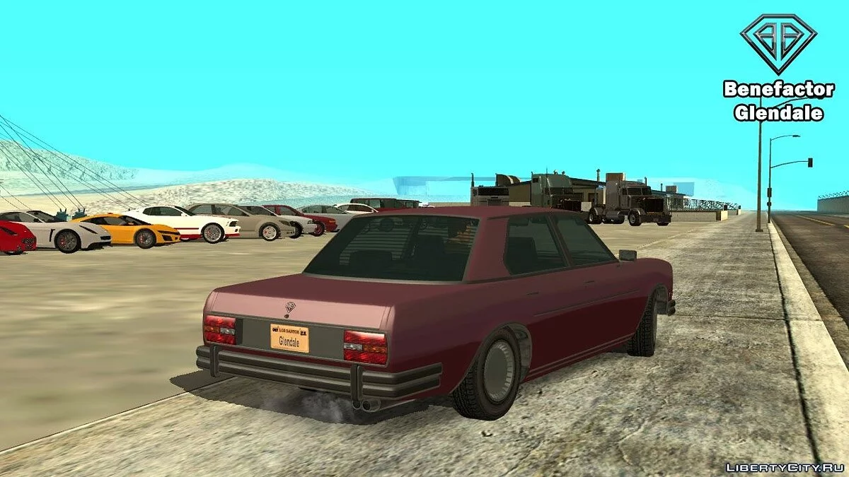 GTA V Benefactor Glendale / GTA San Andreas