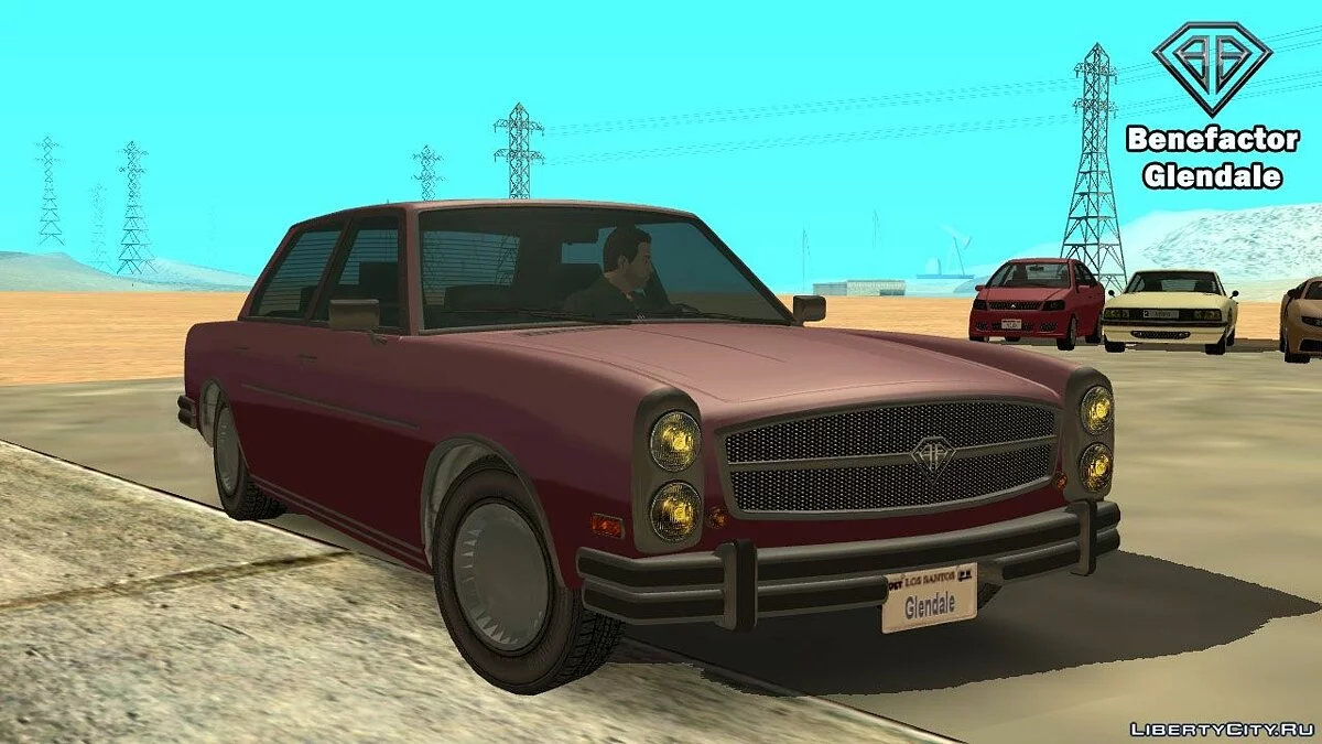 GTA V Benefactor Glendale / GTA San Andreas