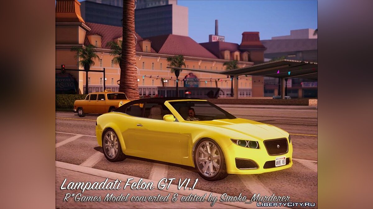 Скачать Lampadati Felon GT V1.1 для GTA San Andreas