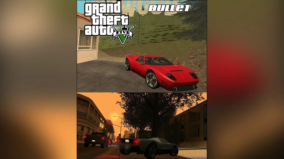 GTA V Bullet / GTA San Andreas