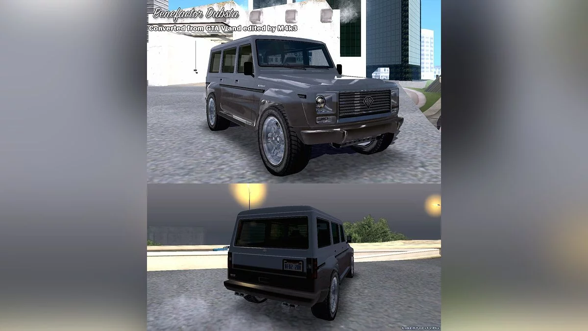 GTA V Benefactor Dubsta / GTA San Andreas