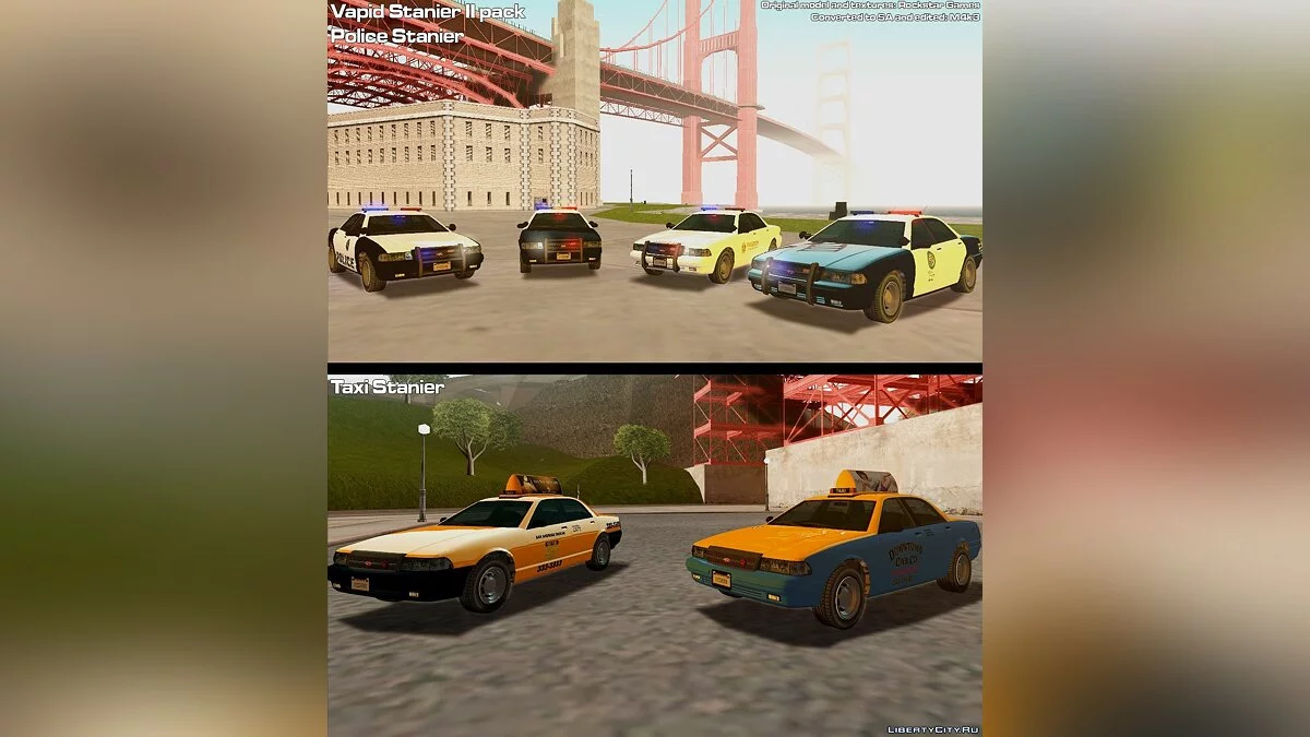 GTA V Vapid Stanier II pack / GTA San Andreas
