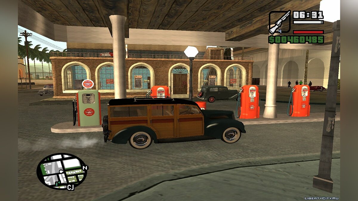 Скачать 1937 Smith Deluxe Station Wagon (MAFIA 2) Версия 1 для GTA San  Andreas