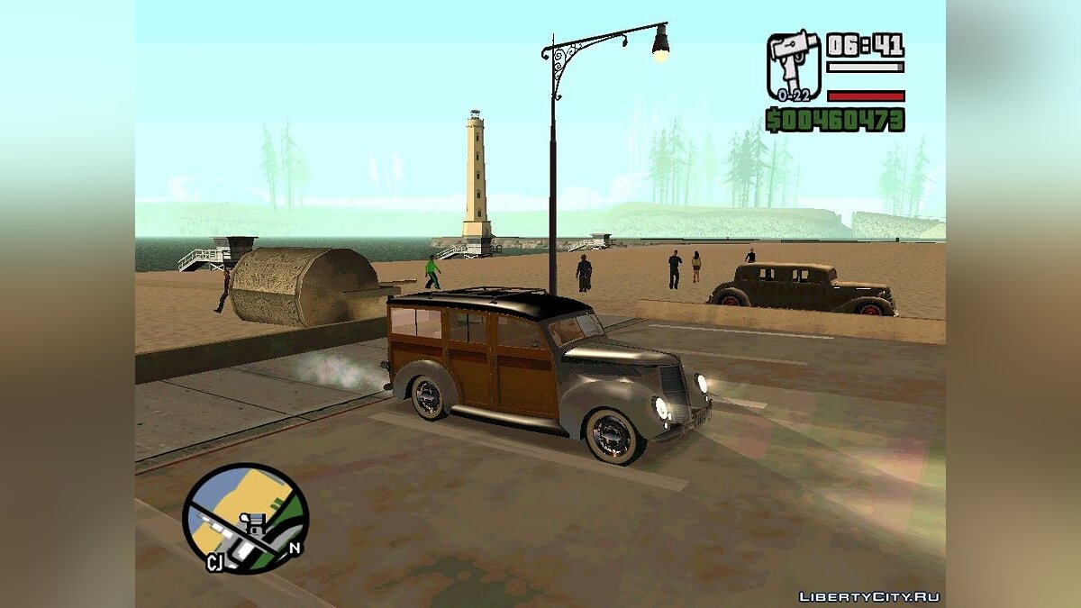 Скачать 1937 Smith Deluxe Station Wagon (MAFIA 2) Версия 1 для GTA San  Andreas