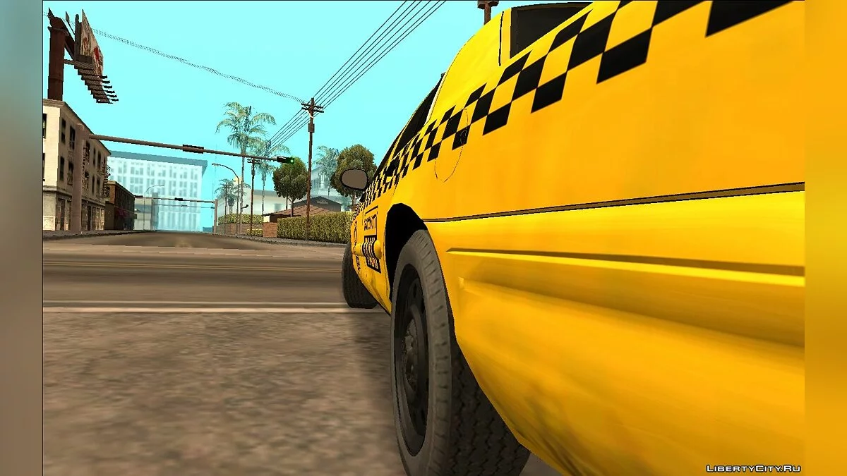 Такси Раккун Сити из Resident Evil: ORC / GTA San Andreas