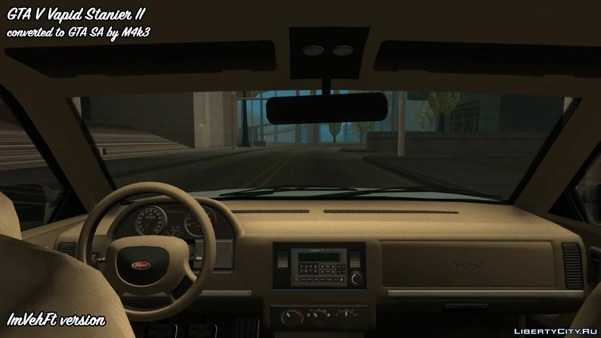 GTA 5 Vapid Stanier II / GTA San Andreas