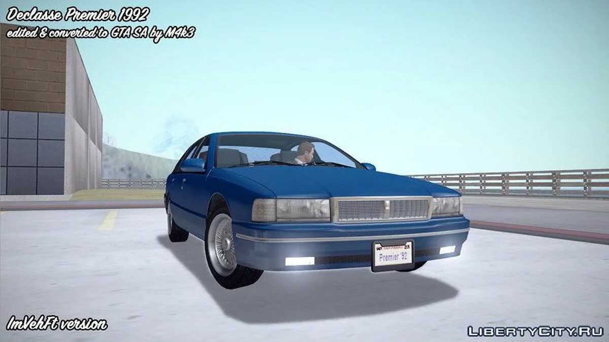 Declasse Premier 1992 / GTA San Andreas