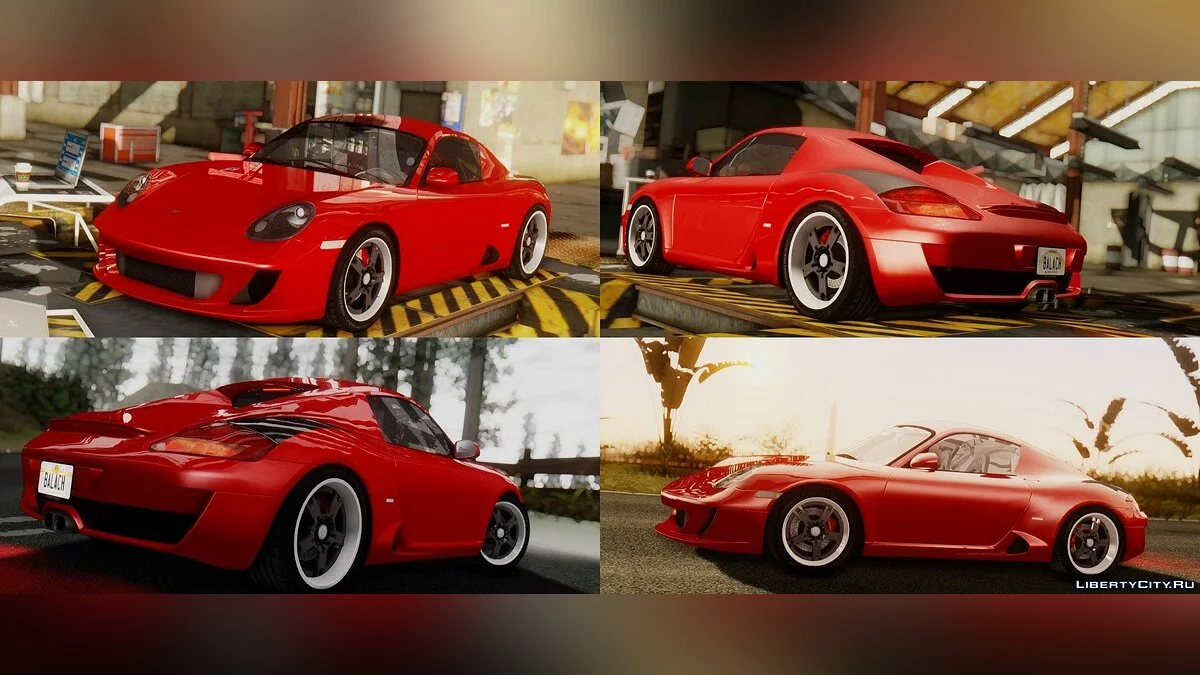 Ruf RK Coupe (987) 2007 / GTA San Andreas