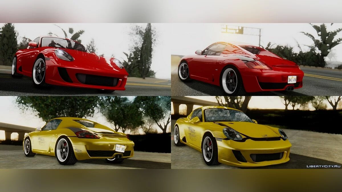Ruf RK Coupe (987) 2007 / GTA San Andreas