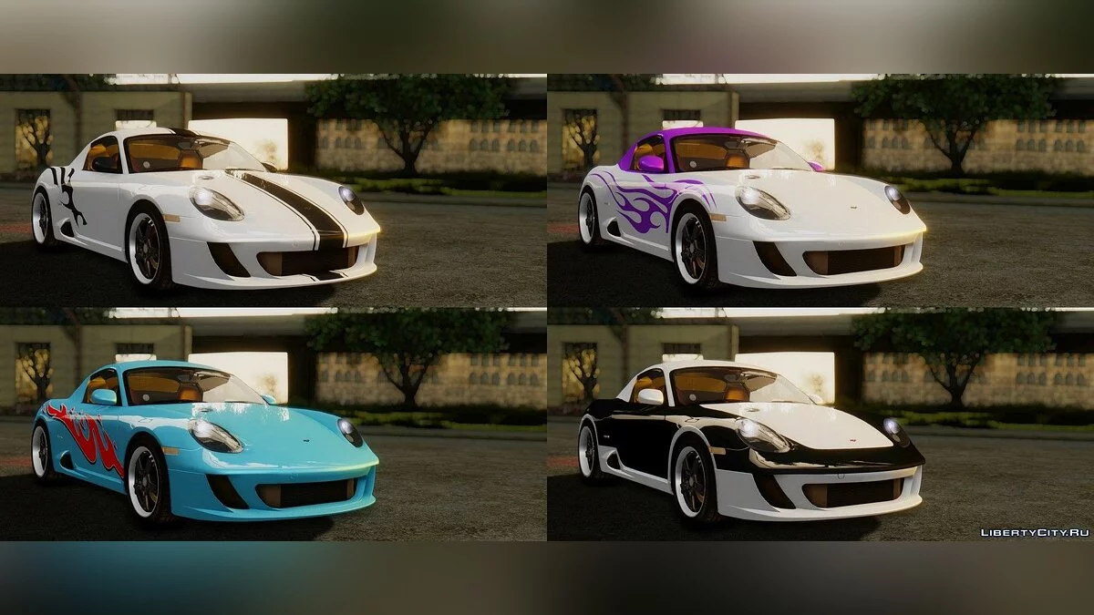Ruf RK Coupe (987) 2007 / GTA San Andreas