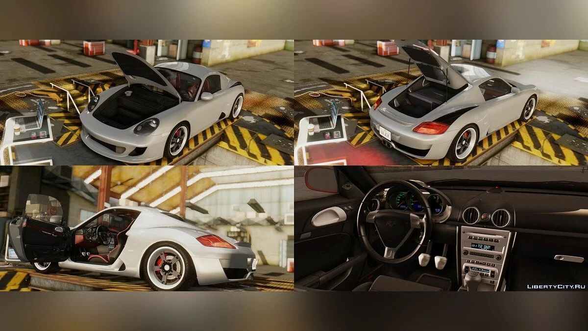 Ruf RK Coupe (987) 2007 / GTA San Andreas