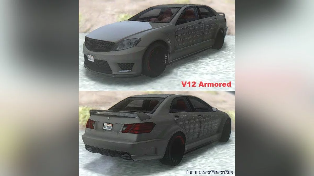 GTA SA Benefactor Schafter V12 & LWB + Arm V / GTA San Andreas