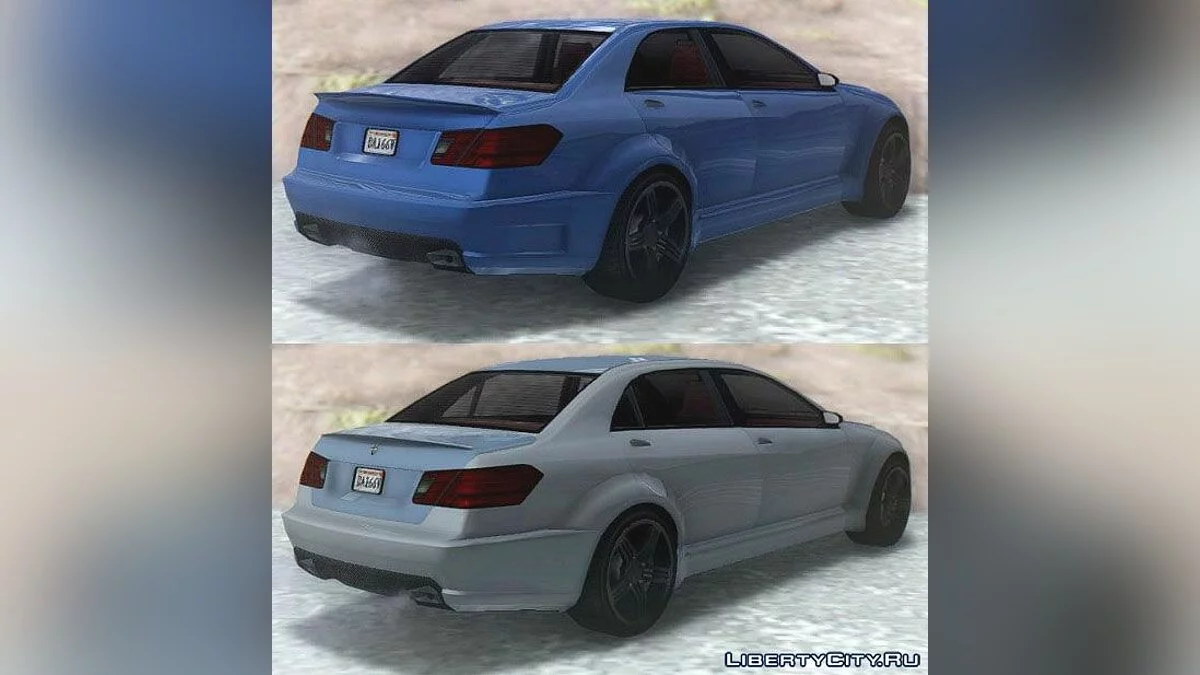 GTA SA Benefactor Schafter V12 & LWB + Arm V / GTA San Andreas