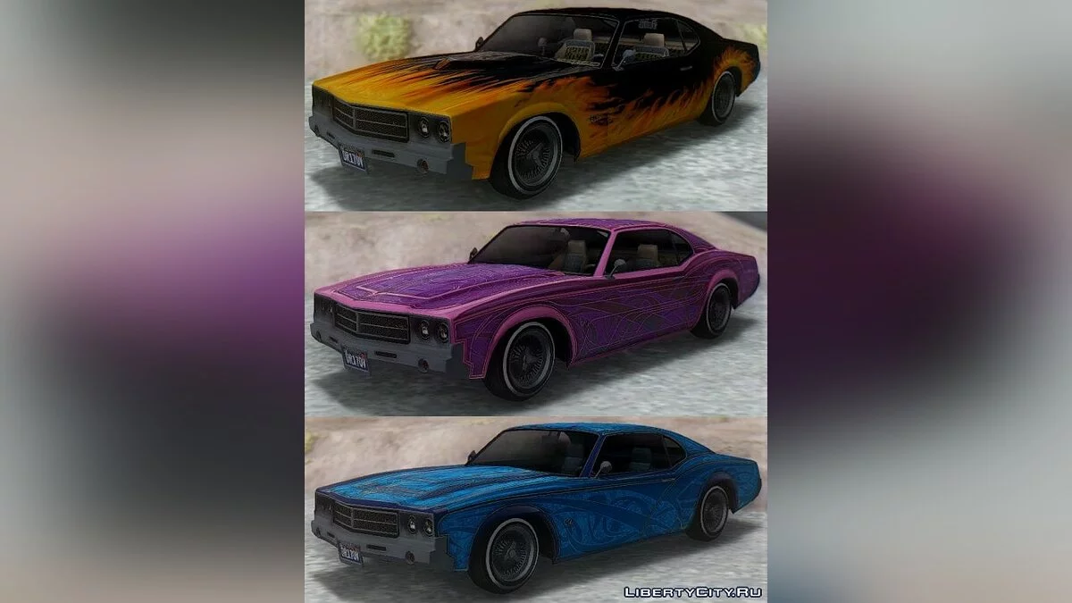 GTA SA Declasse Sabre GT V / GTA San Andreas