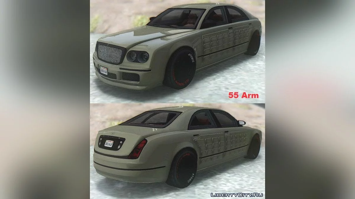 GTA SA Enus Cognoscenti L& 55 + Arm V / GTA San Andreas