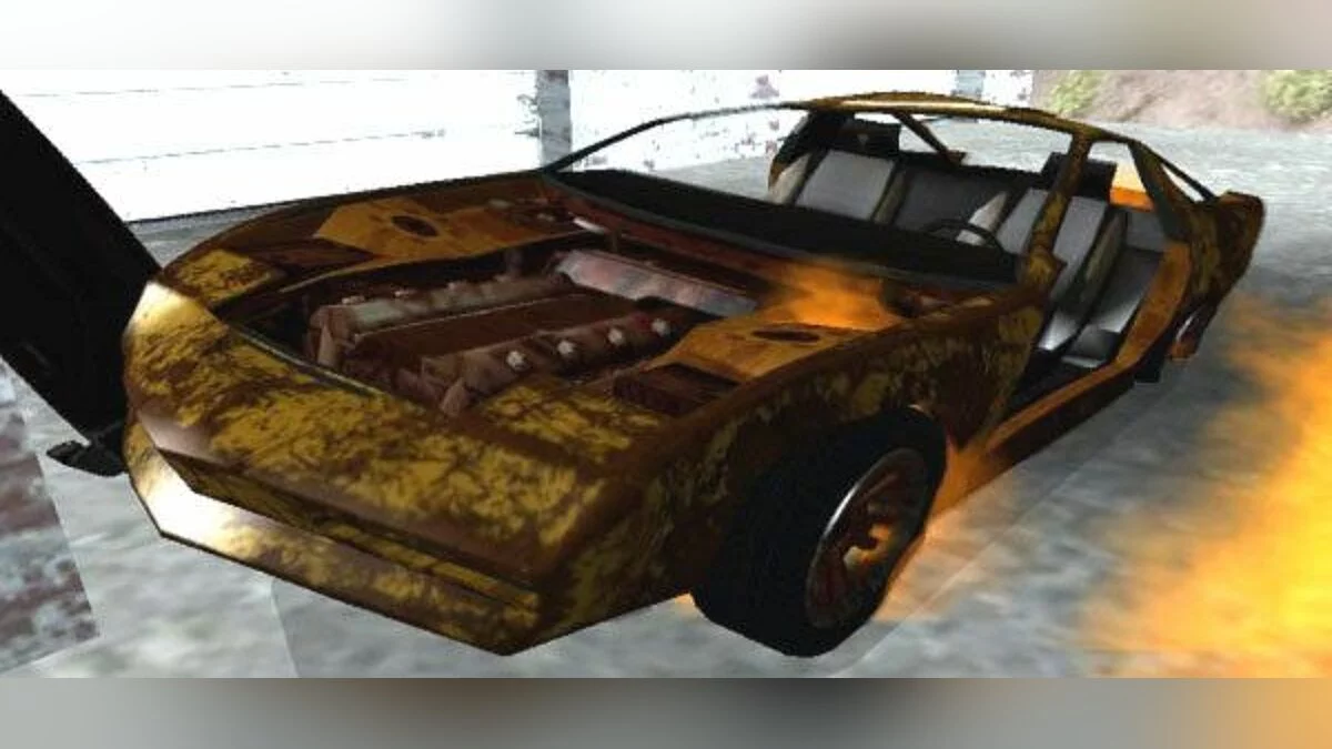 GTA V Imponte Ruiner 2000 & 3 Wreck / GTA San Andreas