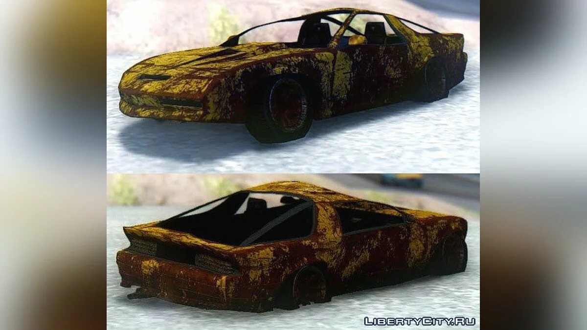 GTA V Imponte Ruiner 2000 & 3 Wreck / GTA San Andreas