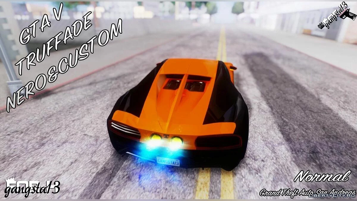 GTA V Truffade Nero & Custom / GTA San Andreas