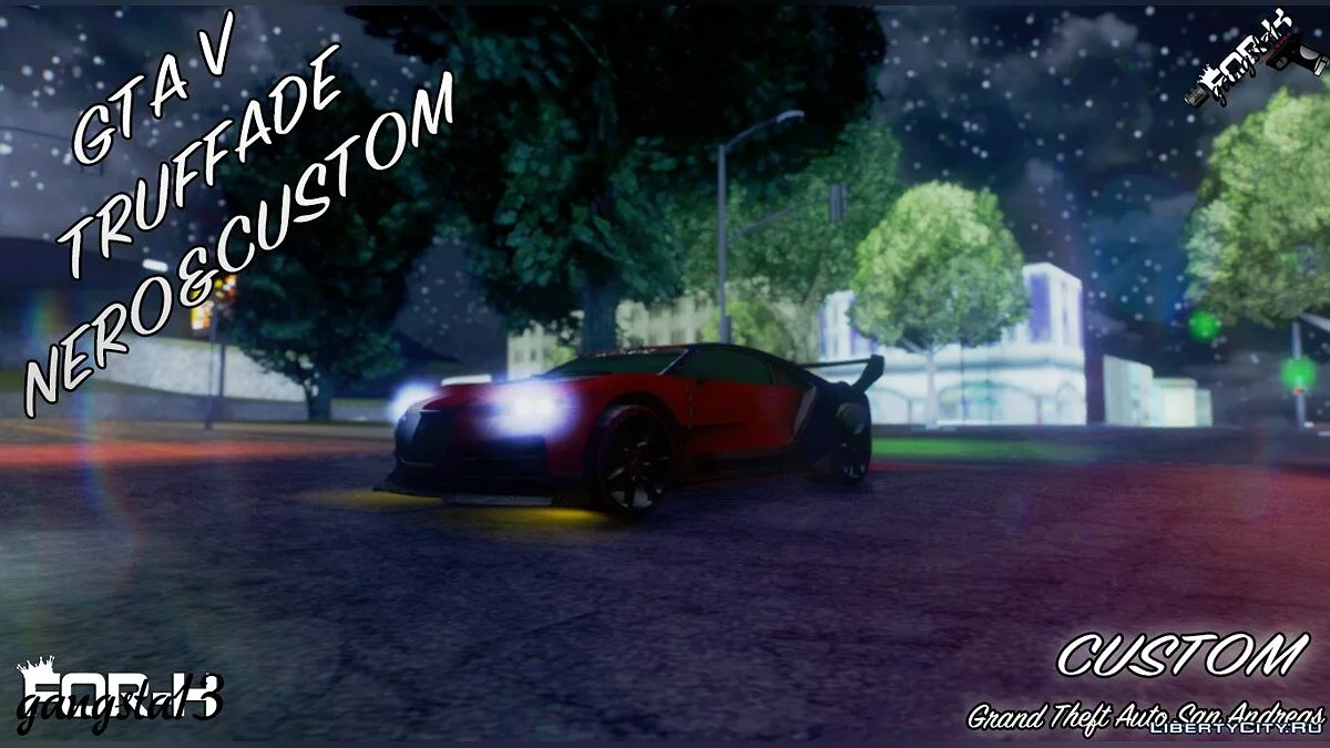 GTA V Truffade Nero & Custom / GTA San Andreas