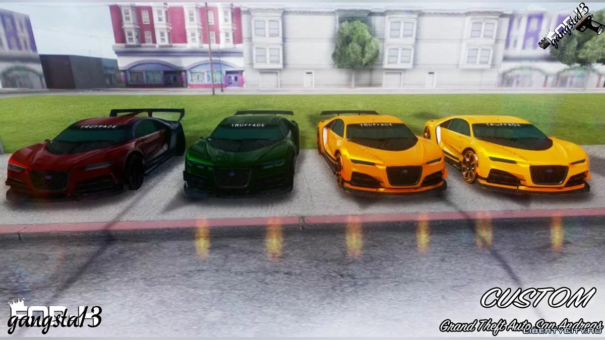 GTA V Truffade Nero & Custom / GTA San Andreas