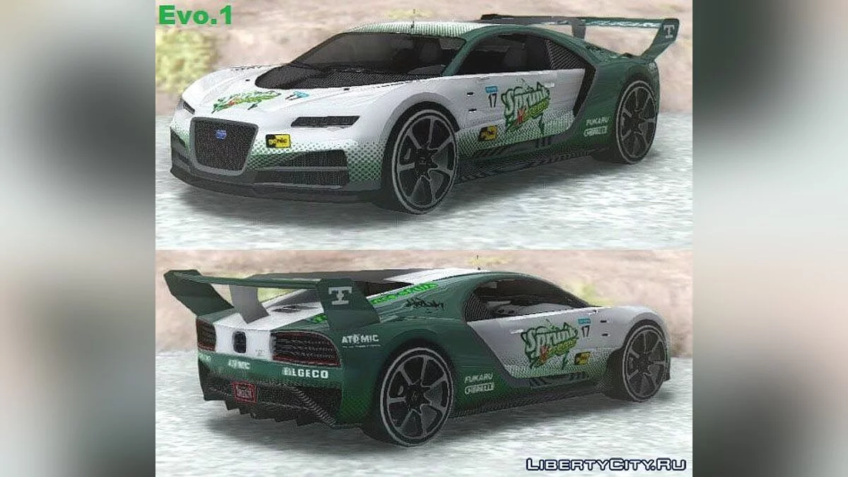 GTA V Truffade Nero Custom / GTA San Andreas