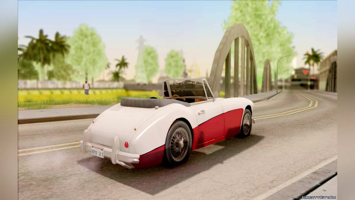 Austin Healey 3000 Black Revel / GTA San Andreas