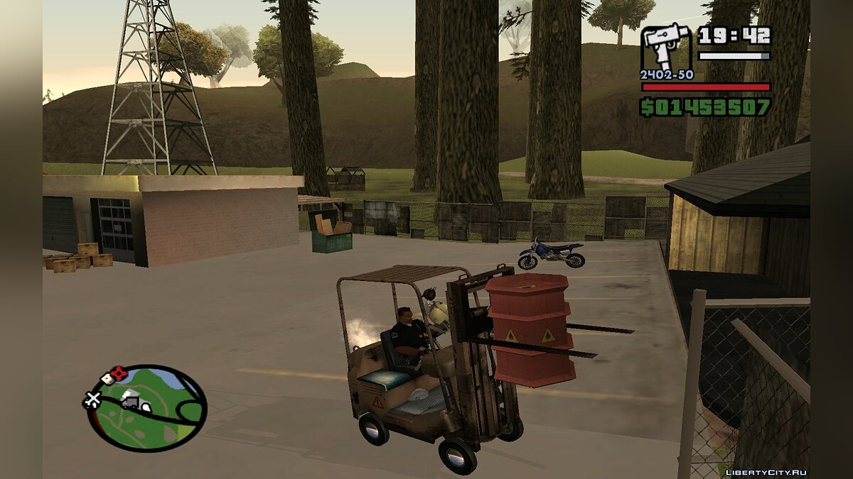 Замена машины Forklift (forklift.dff, forklift.dff) в GTA San Andreas (34  файла) / Файлы отсортированы по скачиваниям в порядке возрастания