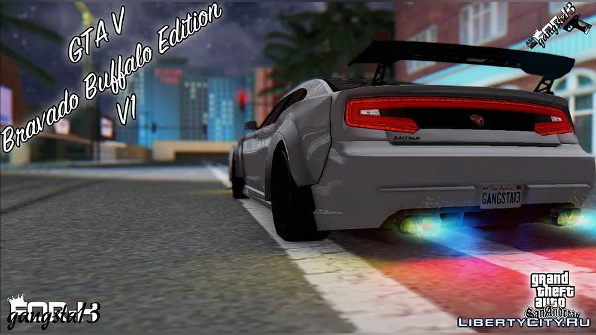 GTA V Bravado Buffalo Edition v1 / GTA San Andreas